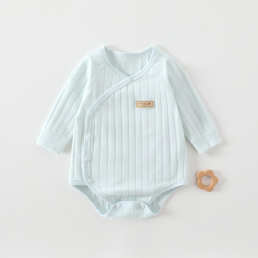 Body de Veludo Sem Costura Classe A para Bebê, 0-1 Ano, Macacão Pijama de Engatinhar Outono/Inverno