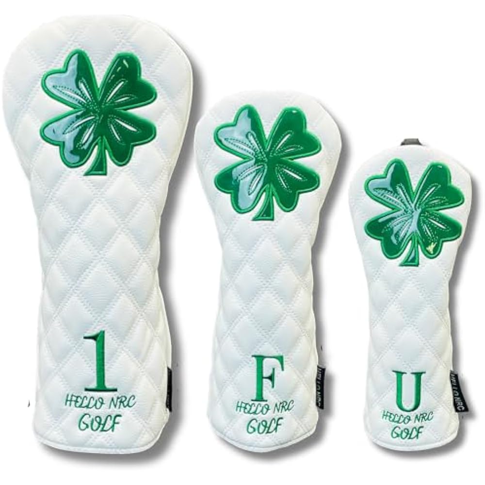 Golf Headcover, Stylish and Cool Quilted Headcover, Available In 5 Colors, High Quality Quilted M...