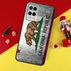 California Flag Case For Oppo A5 A6 Pro A15 A57 A17 A54 A74 A94 A76 A16 A96 A40 A60 A80 A18 A38 A58 A78 A98