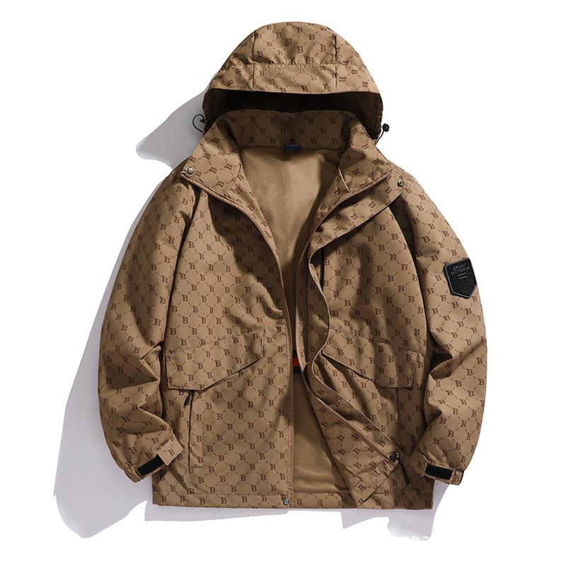 Herren Armee Kampf Softshell Kapuzen Bomberjacke