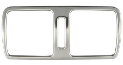 BRIGHTZ Crown Crossover TZSH35 AZSH35 Stainless Steel Rear Air Conditioner Panel, Satin Silver [AC-COV-010] TZSH AZSH H35 35 Crown Crossover