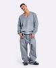 51Peosenteu Piercing V Neck Knit - Gray