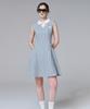 KLIMGOLF Seersucker Sleeveless Dress