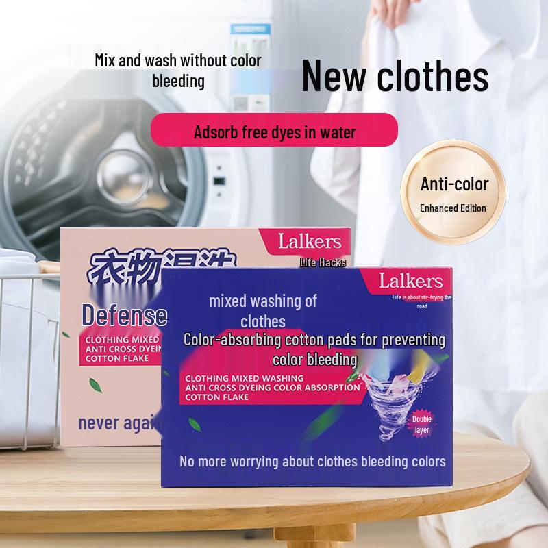 

Color Catcher Sheets: Prevent Color Bleeding, Safe Mixed Washing, Anti-Dye Laundry Care.