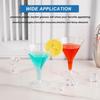 Disposable Plastic Cocktail & Wine Glasses