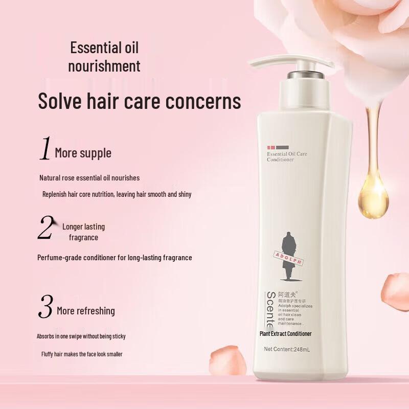 Adolph Purifying & Refreshing Hair Care Family Set