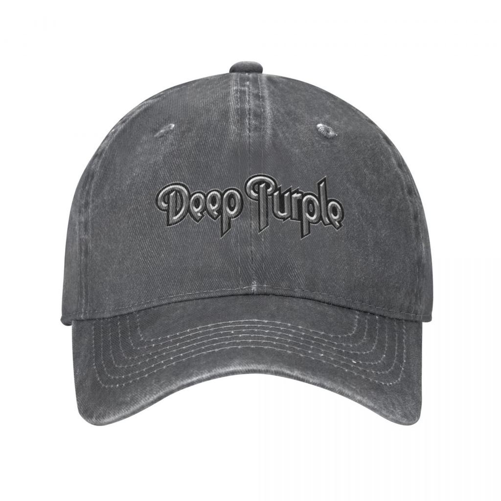 Deep Purple Smoke On The Water Baseballové čepice Retro Opotřebovaný Denim Hip Hop Hudební Skupina Snapback Klobouk Pánské Nastavitelné Čepice Čepice