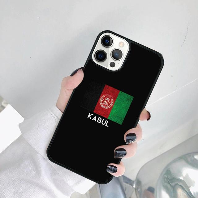 I Love Afghanistan Flag Phone Case Cover For iPhone 17 Air 15 16 14 11 12 13 Pro MAX Plus