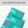 1 Paar Herren bunte Happy Socks Herren Freizeit Business Anzugsocken Outdoor Sport schnelltrocknend Atmungsaktive Radfahren lange Socken