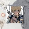 HUNTER X HUNTER Anime Kurapika Pillow Case Fashion Square Pillowcase Bedroom Sofa Room Ins Decoration Leisure