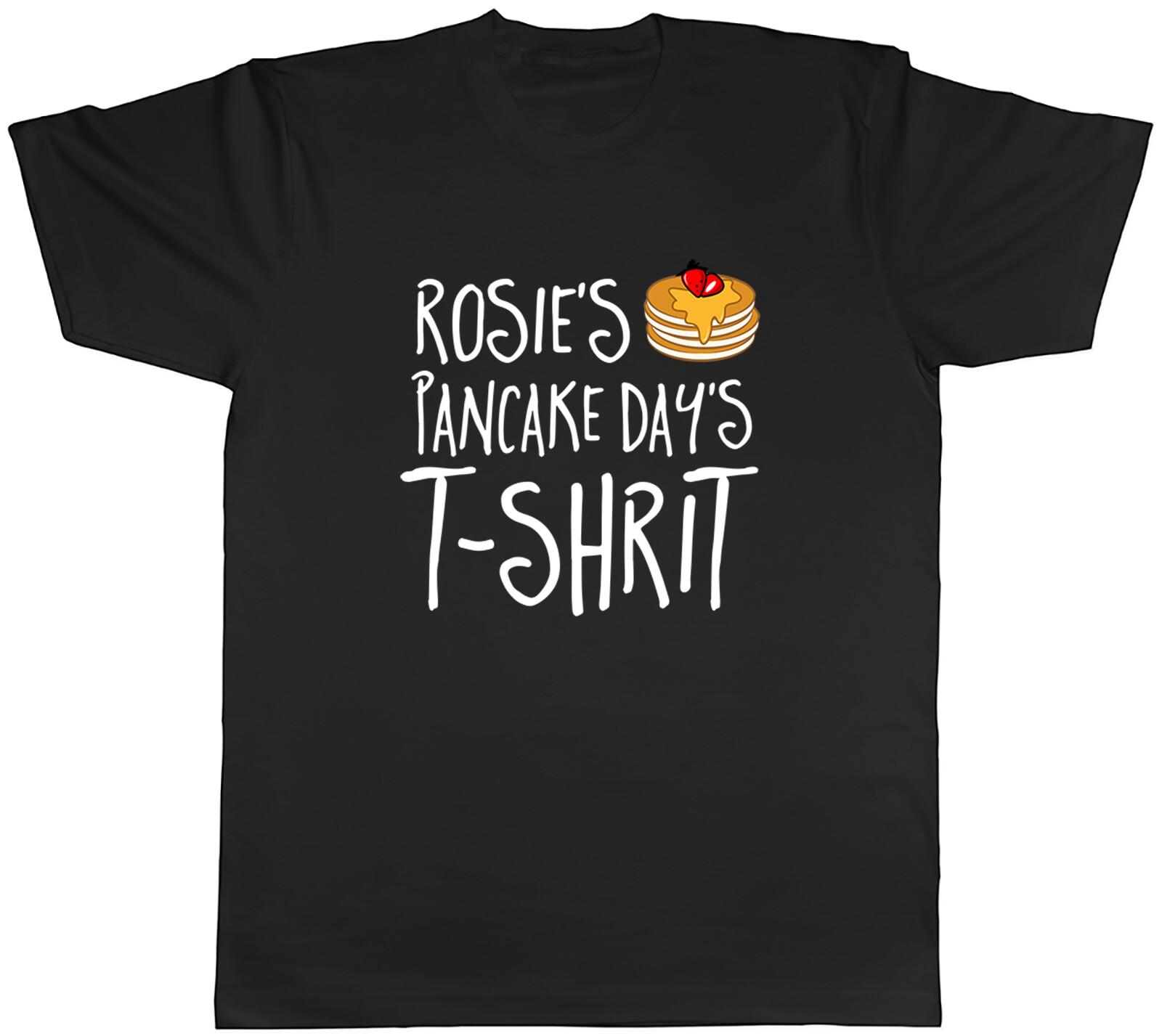 Personalised Pancake Day s T-Shirt Mens Unisex T-Shirt Tee XL