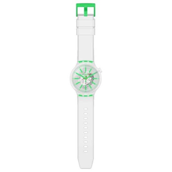 Swatch Big Bold GREENINJELLY SO27E104 Clear Wristwatch