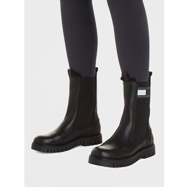 Ботинки челси Tommy Jeans Tjw Warmlined EN0EN02313 Black