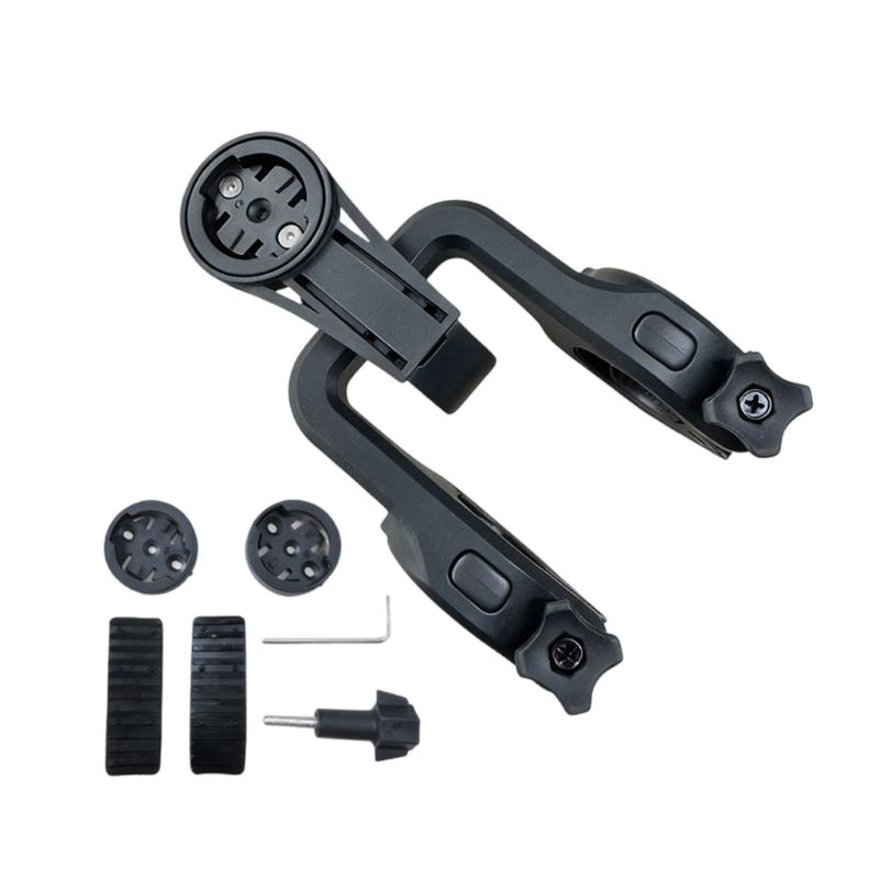 Bicycles Computer Camera Stem Brackets Extension Mount Handlebars Adjustable Holder for Cycling Bicycles Computer Mount 1