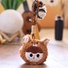 Three V3 Baby Plush Keychain Cute Cartoon Keyring Giftgiving Doll Decoration