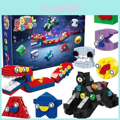 Colorful Plastic Jax Circus Themed Building Blocks Toy Perfect For Creative Playtime Fun