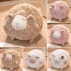 Soft Cute Lamb Dumpling Throw Pillow Super Soft Twist Flower Spherical Three-Color Sheep Plush Toy Home Sofa Throw Pillow