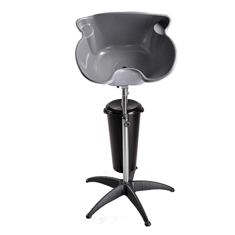 Portable Adjustable Hair Washing Basin with Water Bucket for Salons