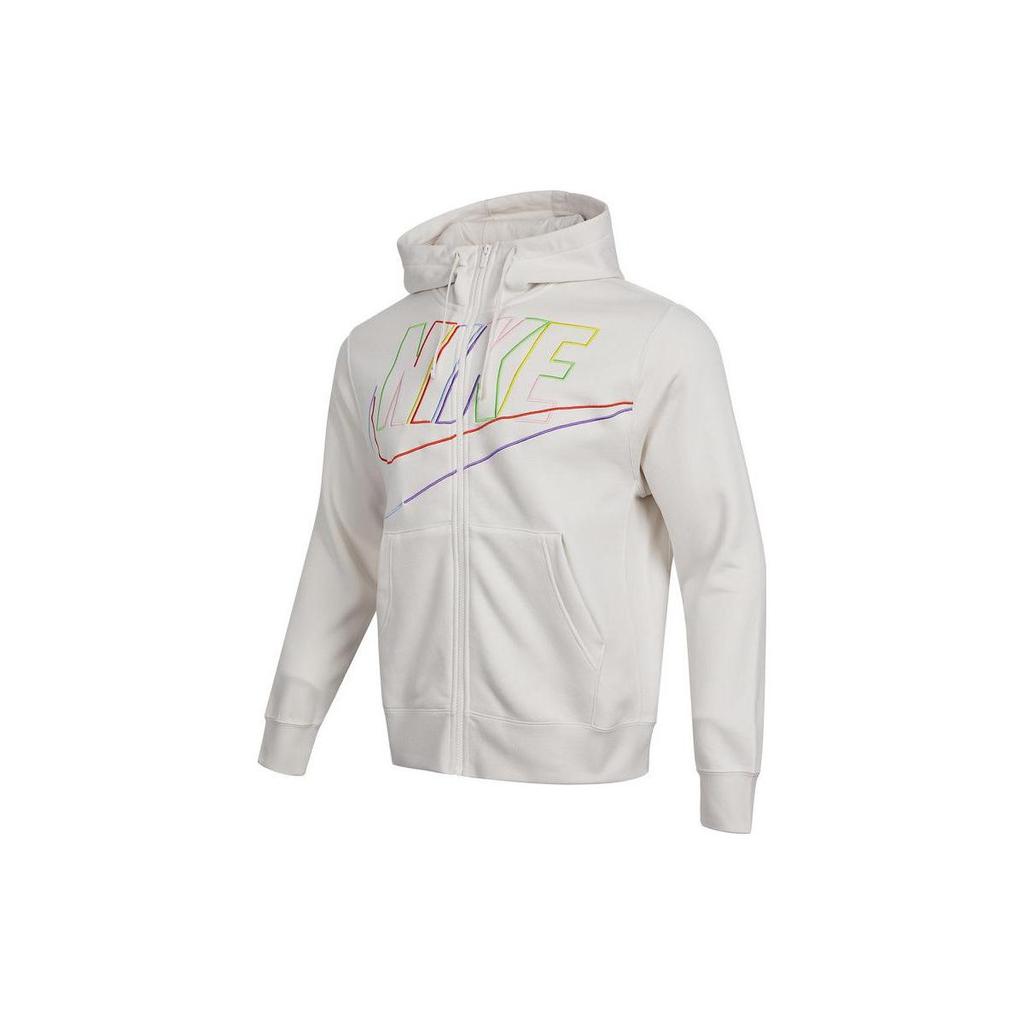 Nike Jacken Herren Weiß Kapuzenpullover Moderat Sonstige DX0536-030