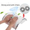 36/45 LED UV LED Nail Lamp Infrared Induction Nail Duct Suction 2 Fan Vacuum Cleaner For For Manicure 2 In 1 80W/150W