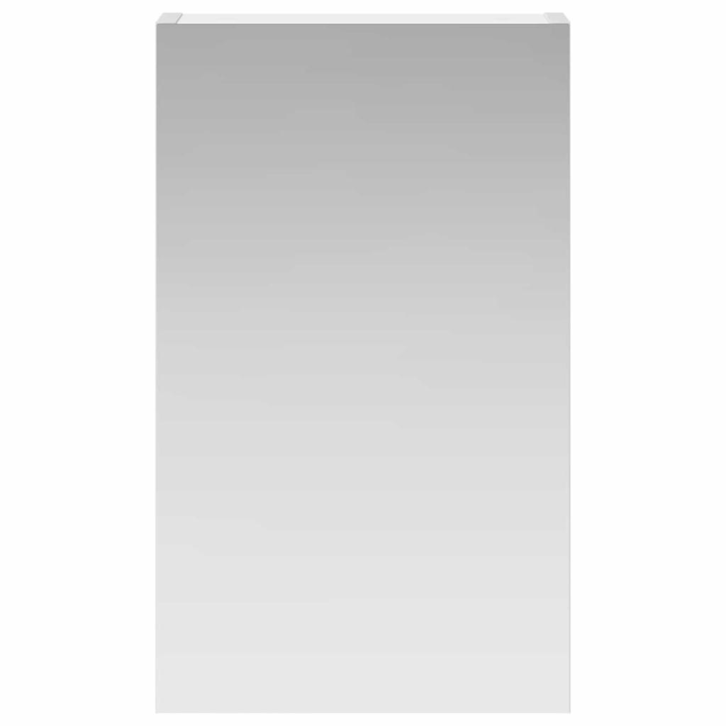 Bathroom Mirror Cabinet White 30 X 10.5 X 50 Cm Particleboard
