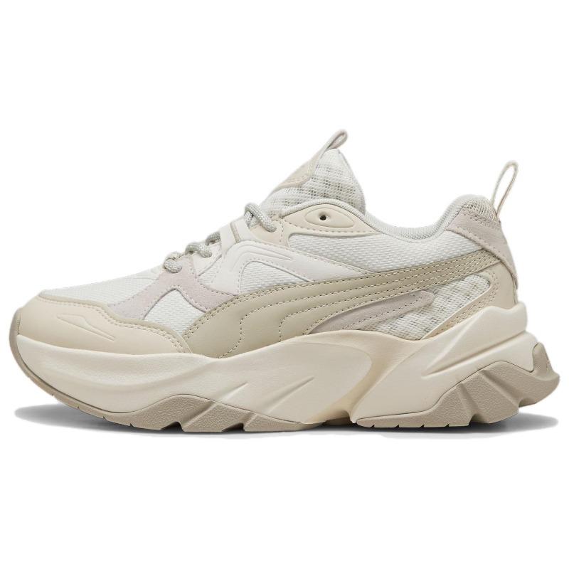 Puma Women s Sophyr  Warm White Desert Dust  Lifestyle Sneakers 397736-01 EU 40