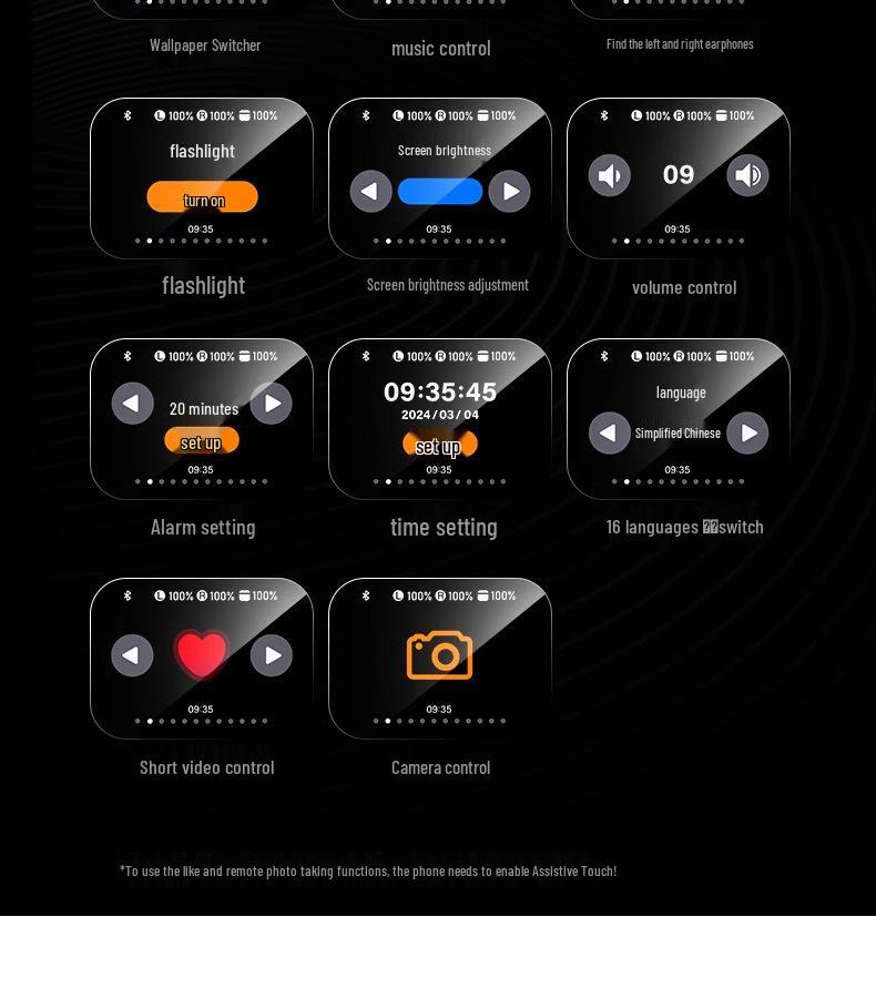 2025 AI Translation Bluetooth Earphones with Color Screen, Built-in App, Long Battery Life, Type-C In-Ear Wireless.