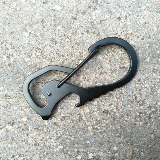 Multifunctional Durable Keyring Key Holder Keychain Bottle Opener Outdoor Tool