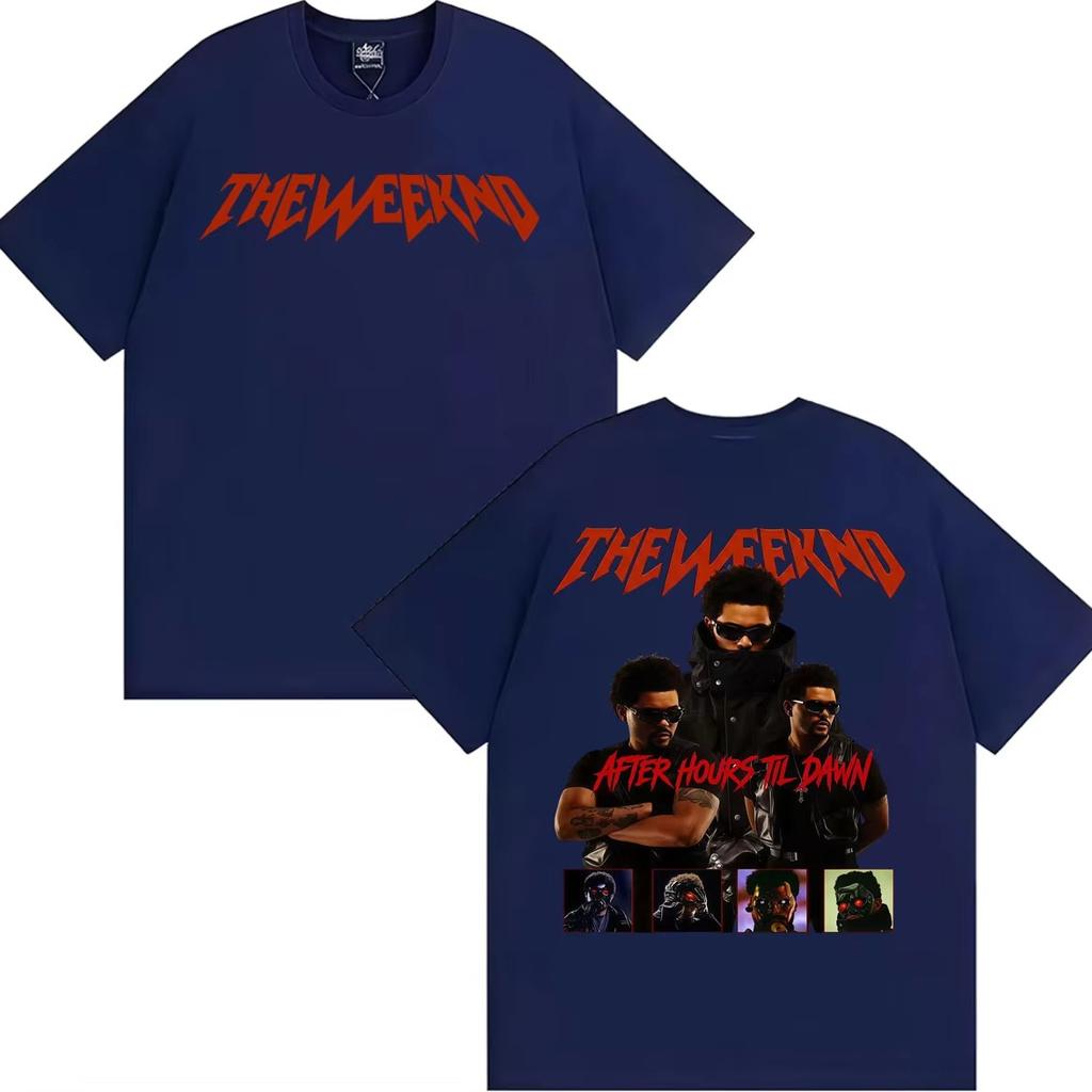 2026 Summer Hot Sale The Weeknd After Hours Til Dawn Album Cover T-shirt Men Women Fashion Hip Hop Harajuku T Shirts
