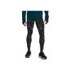 Fly Fast Printed Running Gym Tights Men Tights Black 1362685-001