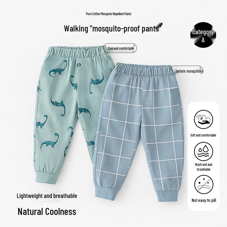 Newborn Baby Cotton Pants - Thin Outwear for Spring & Autumn (0-2 Years)