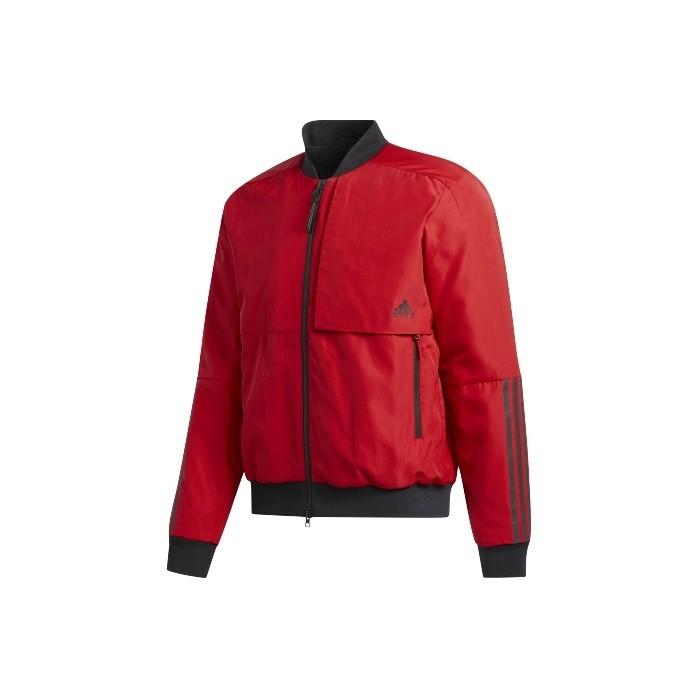 

Мужская куртка adidas Air Force приталенного кроя с тигровым принтом, красная S