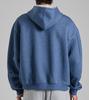Button Seoul Two-Way Cotton Zip-Up Hoodie (Navy)