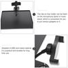 Lurrose Microphone Stand Tray with Mounting Phone Holder Sheet Music Small Item Holder Microphone Accessory Shelf Live Broadcast Stand Musical