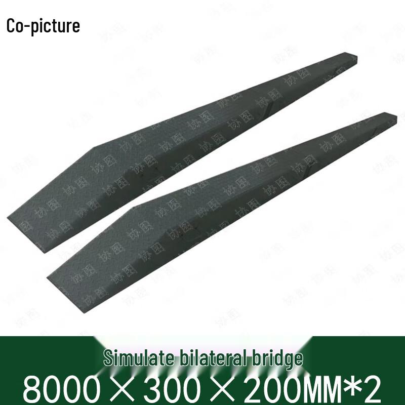 Xietu Car Driving Training Double-Sided Bridge Obstacle