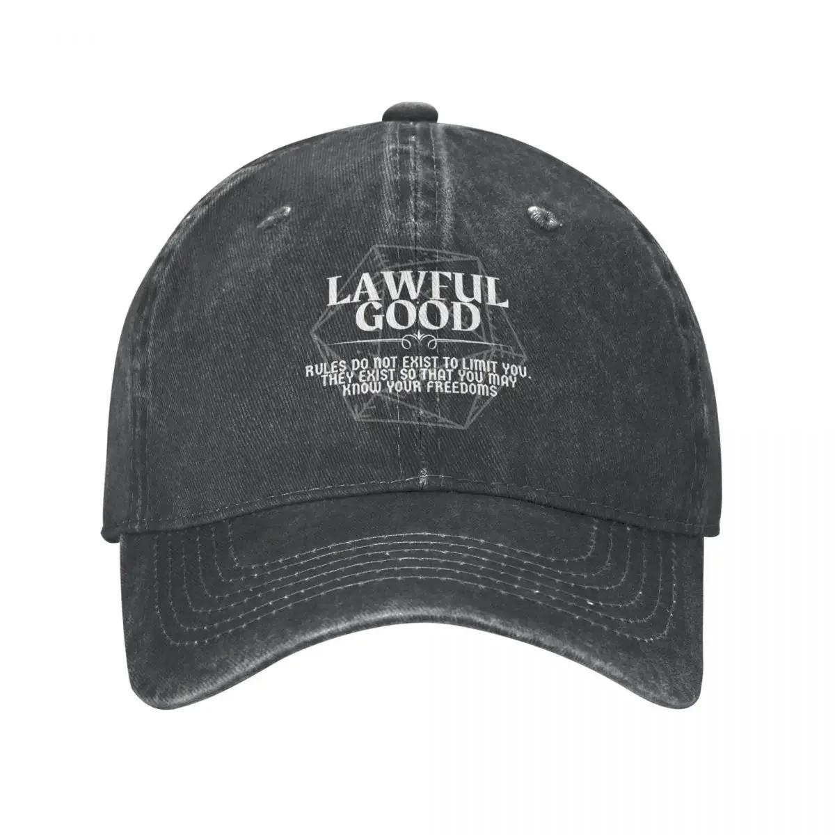 

DnD Character Alignment Merch Unisex Baseball Caps Distressed Cotton Caps Hat Fashion Outdoor All Seasons Travel Cap Adjustable