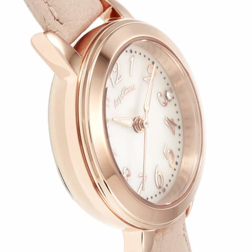 ANGELHEART Twinkle Time Women's Watch, Pearl Dial, Stainless Steel, Solar Battery, 25mm, Official Warranty, Pink, TT25P-PK