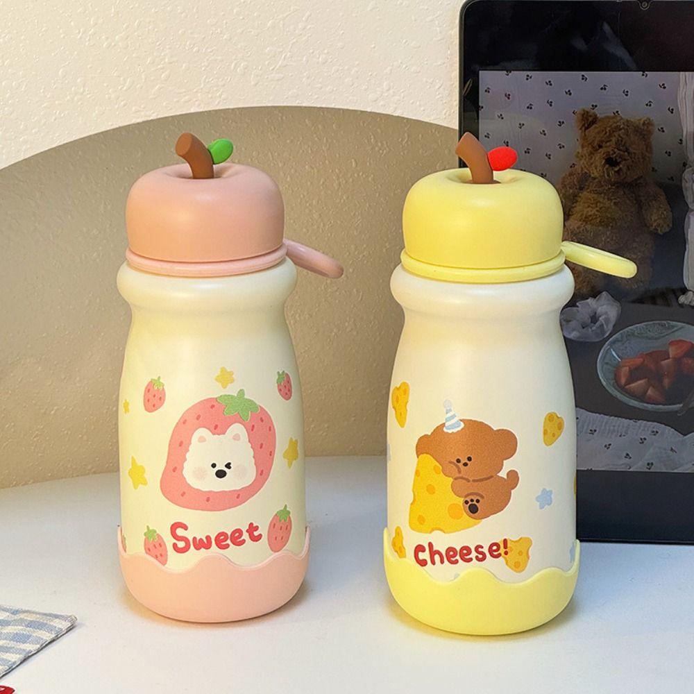 Cartoon Pattern Thermal Cup Large Capacity Insulated Cup New Coffee Cup  Gift