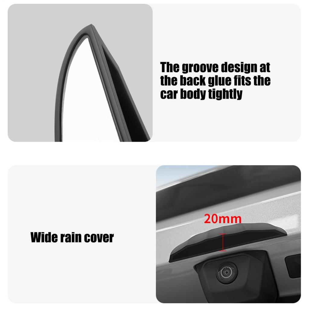 Car Rear View Camera Cover, Camera Rain Cover, Car Rear View Camera Waterproof Dustproof