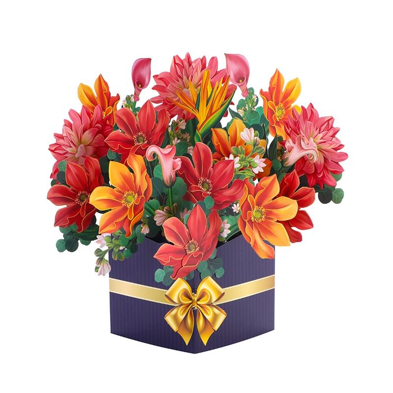 

Pop-Up 3D Flower Greeting Card Various Styles For Mother S Day Birthday Wedding Valentine S Day Anniversaries Perfect Gift Postcard