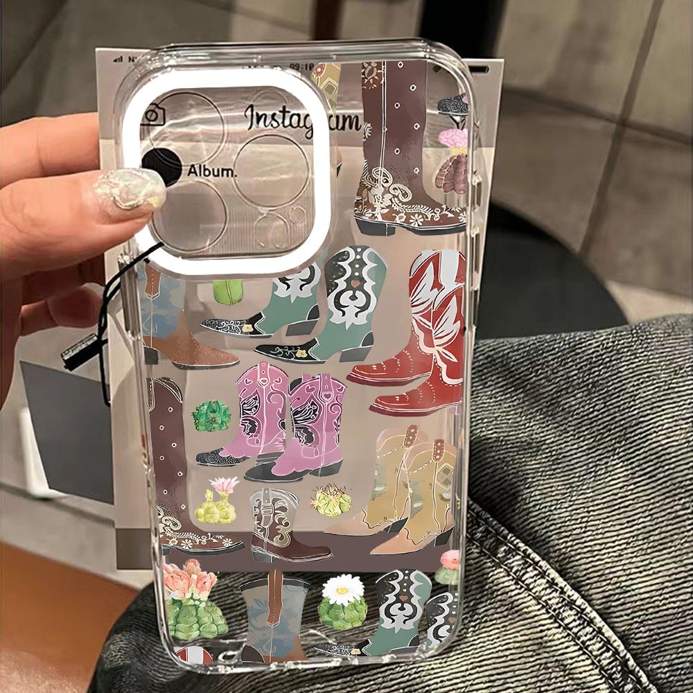 Western Cowgirl Boots Phone Case For Samsung Galaxy S26 S23 S24 S22 S25 Ultra Plus Cover For Galaxy S25+ S24+ S23+ S26+ S22+