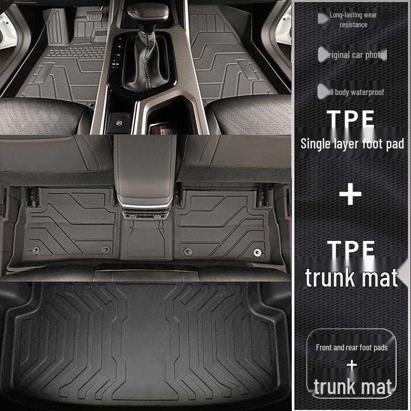 New Geely Emgrand Full Coverage Floor Mats for 4th & 5th Gen - Stylish, Modified Carpet Mats