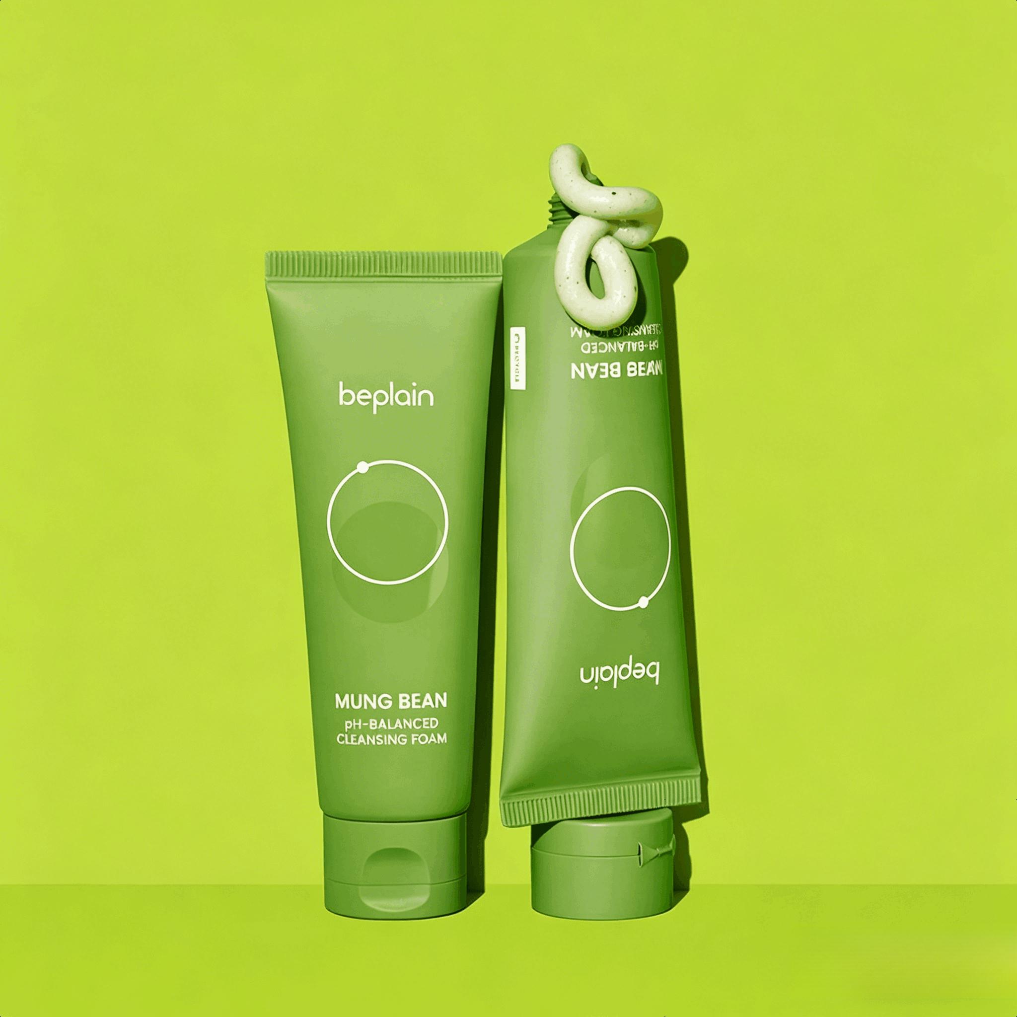 beplain Mung Bean pH-Balanced Cleansing Foam 80ml Cleansing Foam 80ml