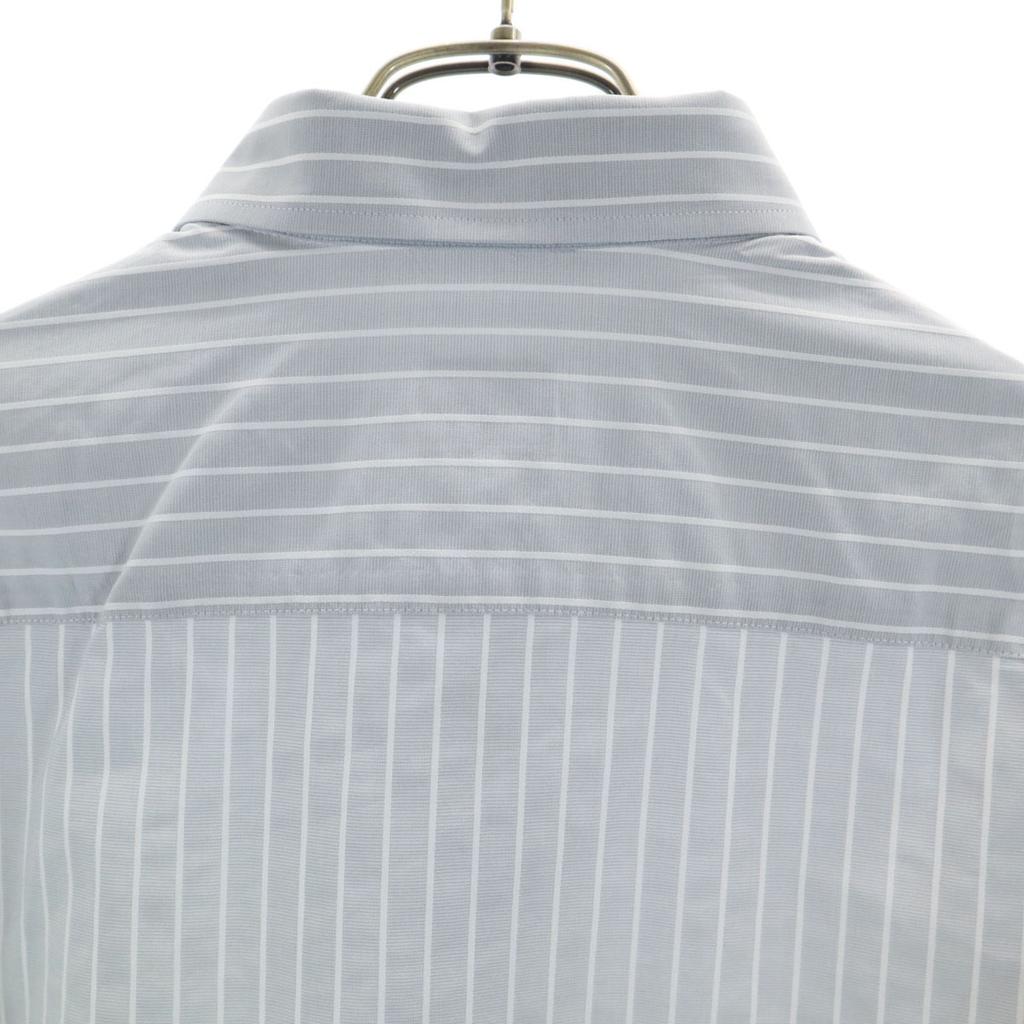 ARMANI COLLEZIONI Long sleeve Cotton shirt 41 Gray Men's Used