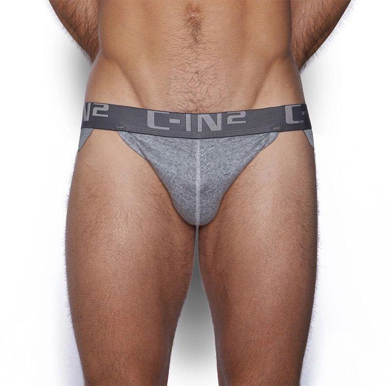 

Мужские трусы-брифы из хлопка с низкой посадкой C-IN2 — дышащие, удобные, сексуальные, с U-образным выпуклым дизайном M