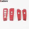 For Honda Civic   2024 Carbon Fiber Car Inner Door Window Lift Switch Button Panel Cover Trim Interior Accessories