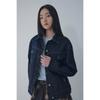 Voice Of Voices Woven Mix Washed Denim Jacket 7156310004