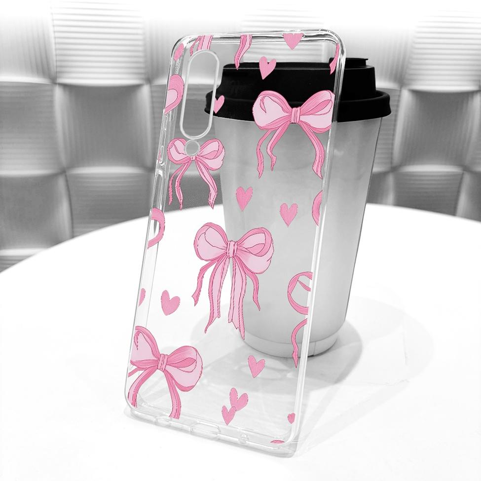 Transparent Cover For Xiaomi Mi 9 SE Case Cute Cat Luxury Fashion Butterfly Funny Painted Casing M1903F2G
