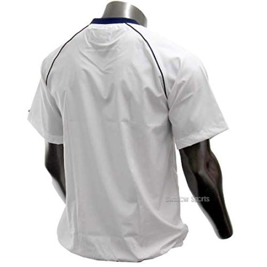 Kubota Slugger Short Navy x Size V-Neck Jacket, Sleeve, Silver, L-8V