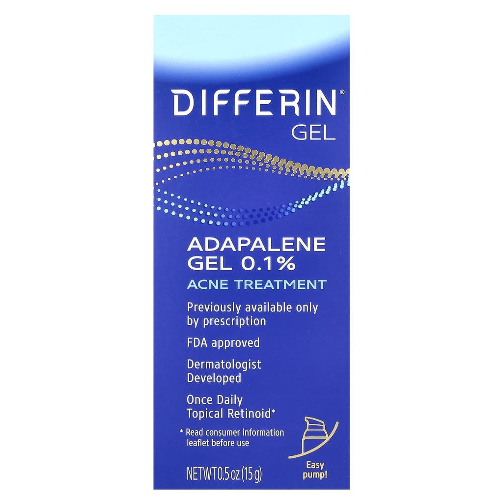 Adapalen Gel 0,1%, Aknebehandlung, 15G(0,5 oz)